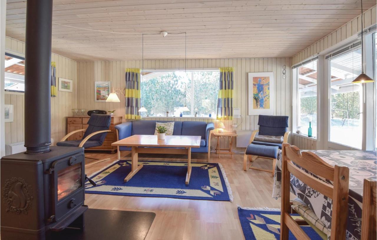 Three-Bedroom Holiday Home in Nørre Nebel Buitenkant foto