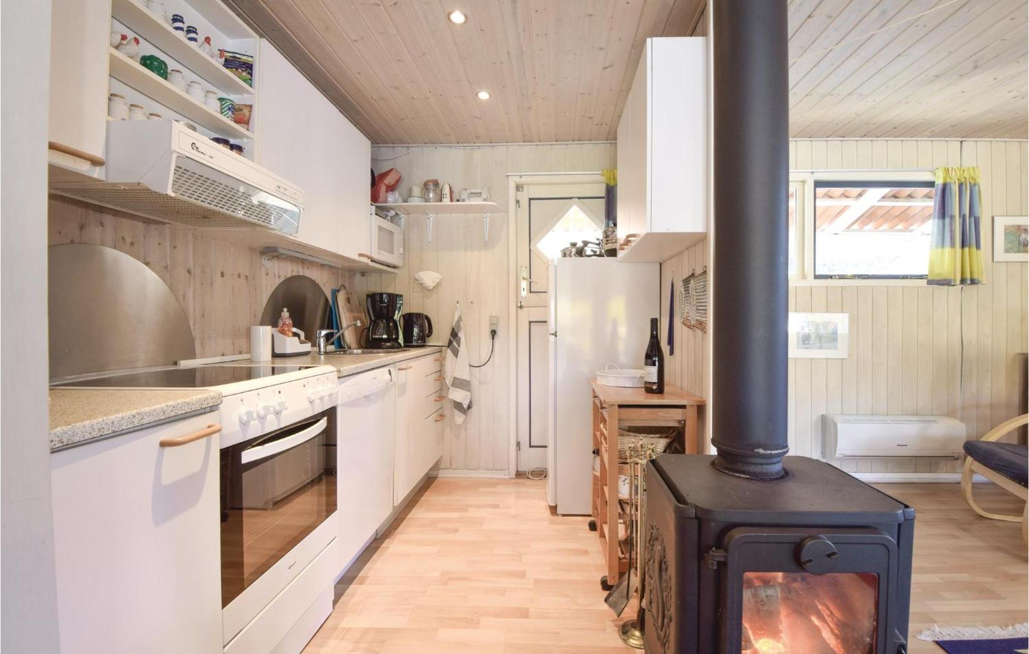 Three-Bedroom Holiday Home in Nørre Nebel Buitenkant foto